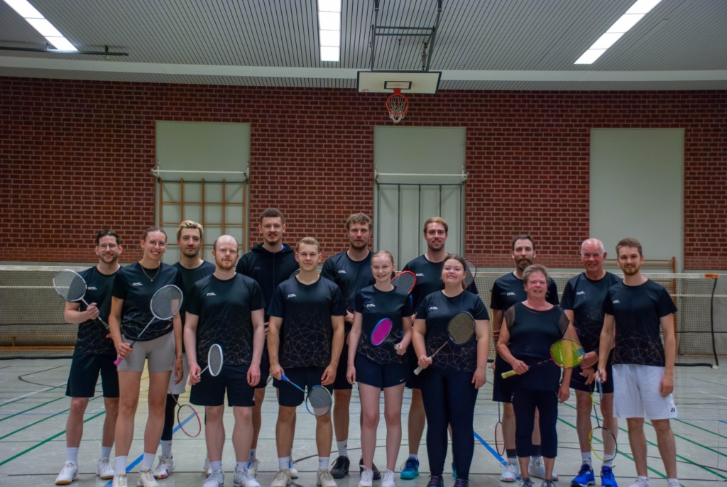 TuS Bad Driburg Badminton Team-Foto Senioren alle Mannschaften 2025/26